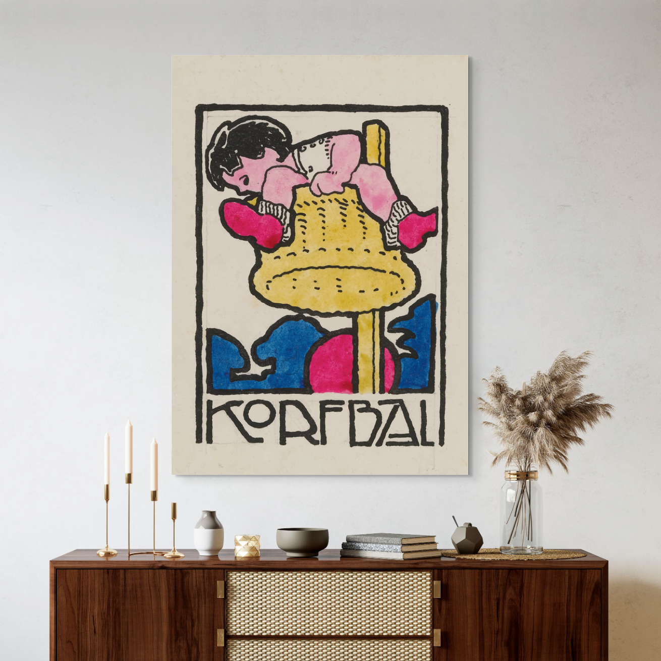 `Korfbal' By Reijer Stolk (1906)