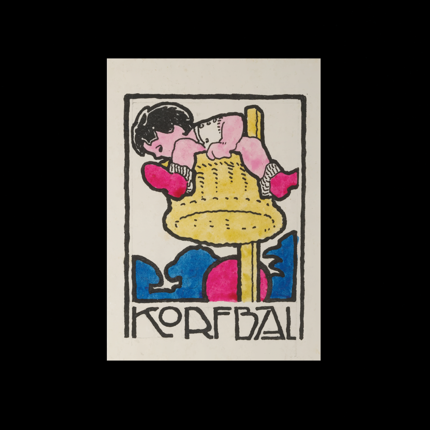 `Korfbal' By Reijer Stolk (1906)
